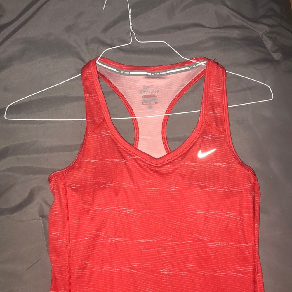 Red Nike Tank